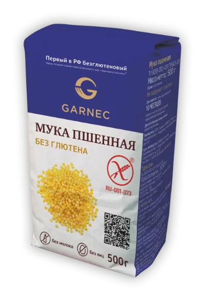 NEW! Millet flour without gluten ТМ Garnec